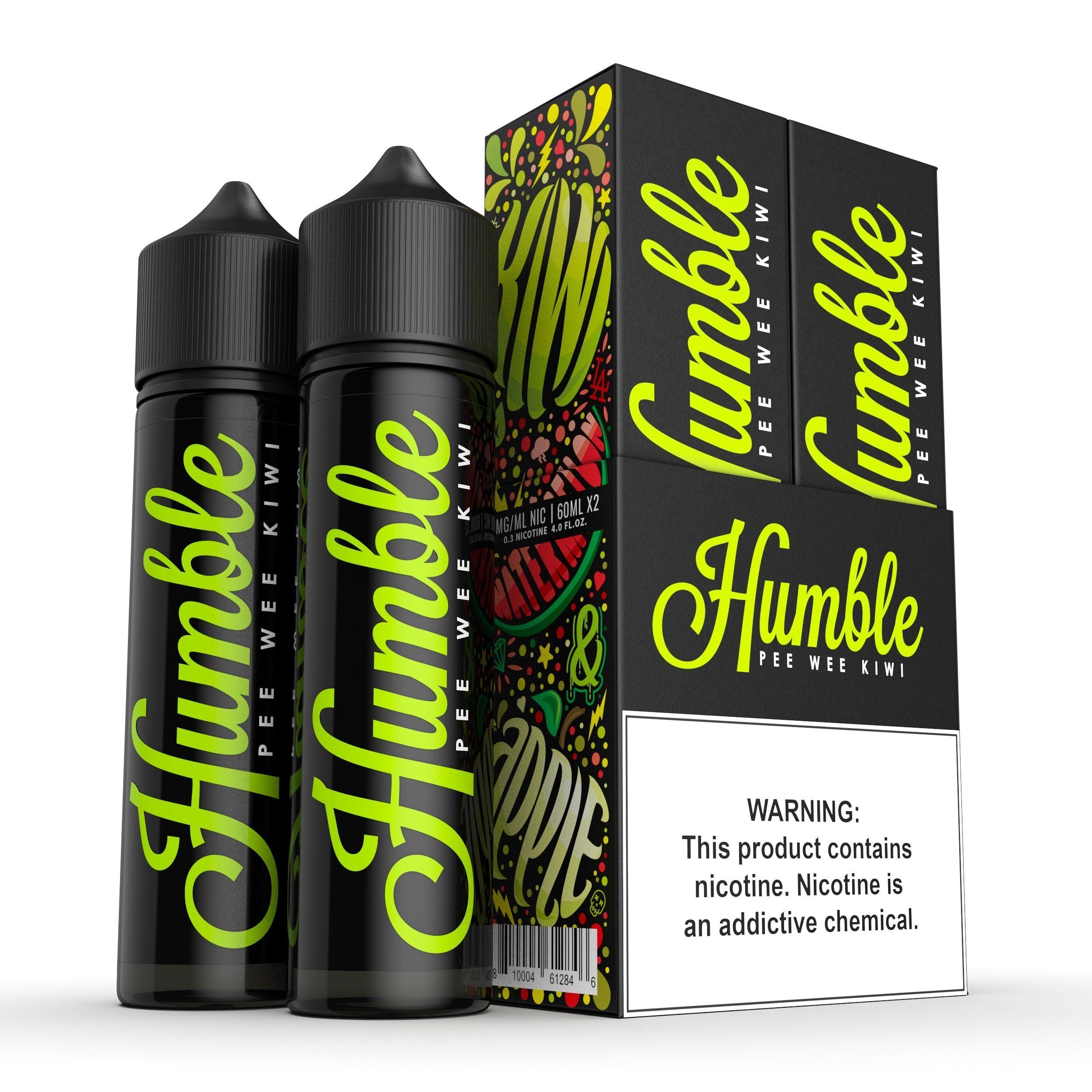 HUMBLE | Pee Wee Kiwi 2X60ML eLiquid with packaging