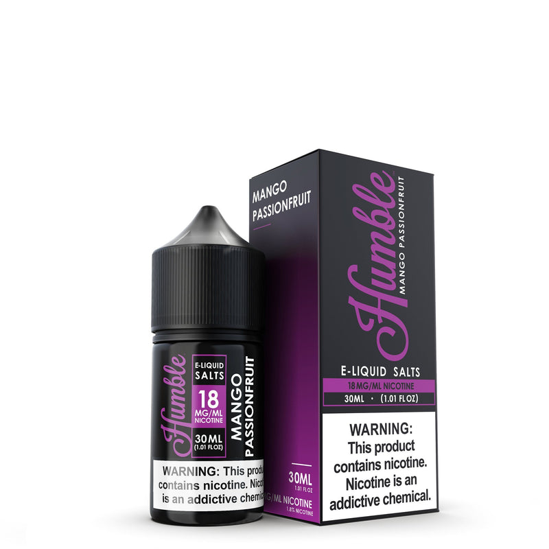 Mango Passionfruit by Humble OG Salts 30ml with packaging
