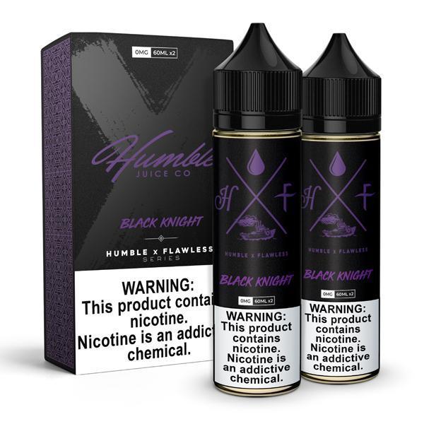Black Knight by Humble x Flawless 120ml with packaging