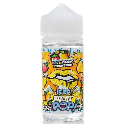 Juicy Mango Strawberry by Iced Pop Vapors 100ml bottle