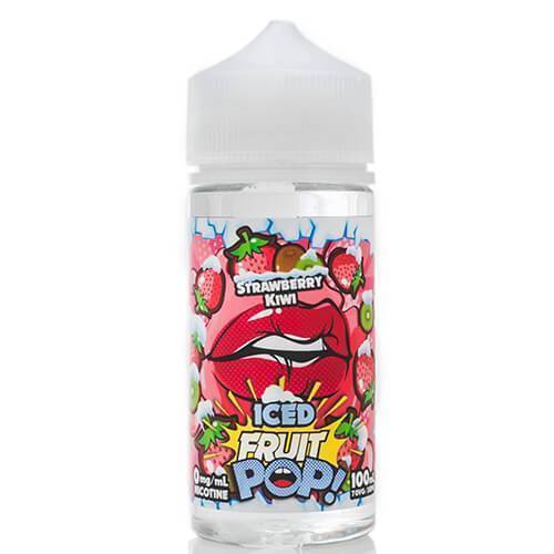 Strawberry Kiwi by Iced Pop Vapors 100ml bottle