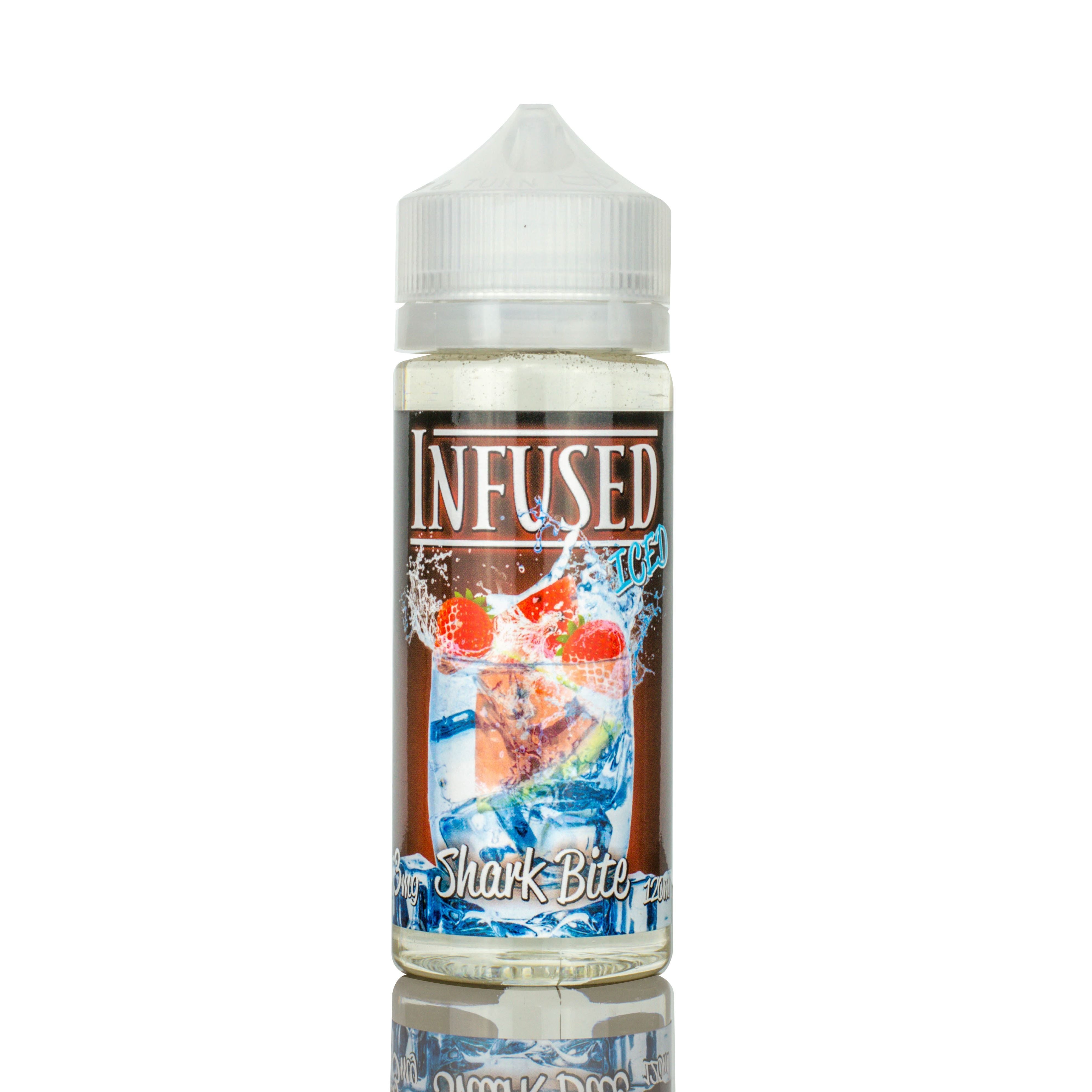 Shark Bite Iced by Infused E-liquid 120ml bottle