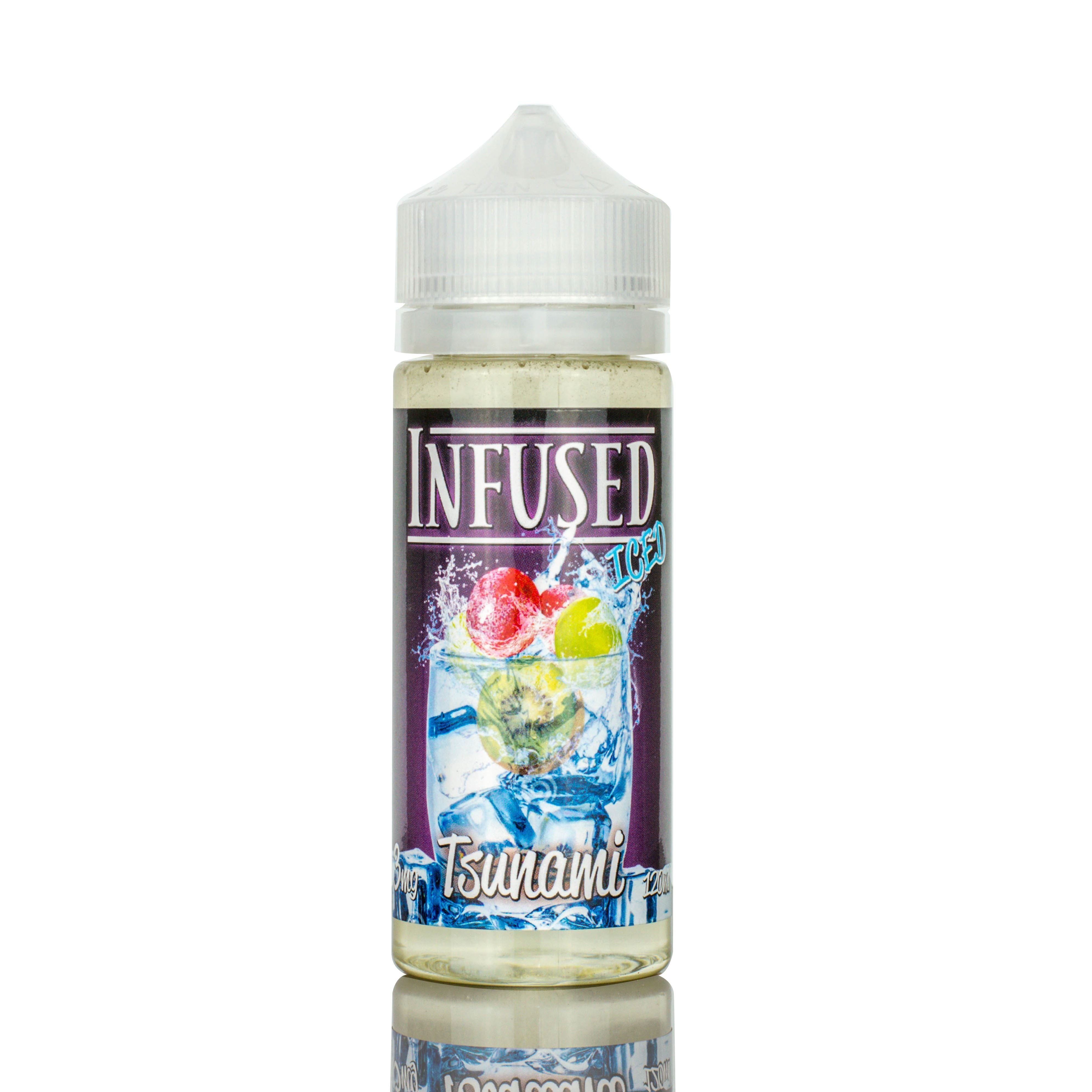 Tsunami Iced by Infused E-liquid 120ml bottle