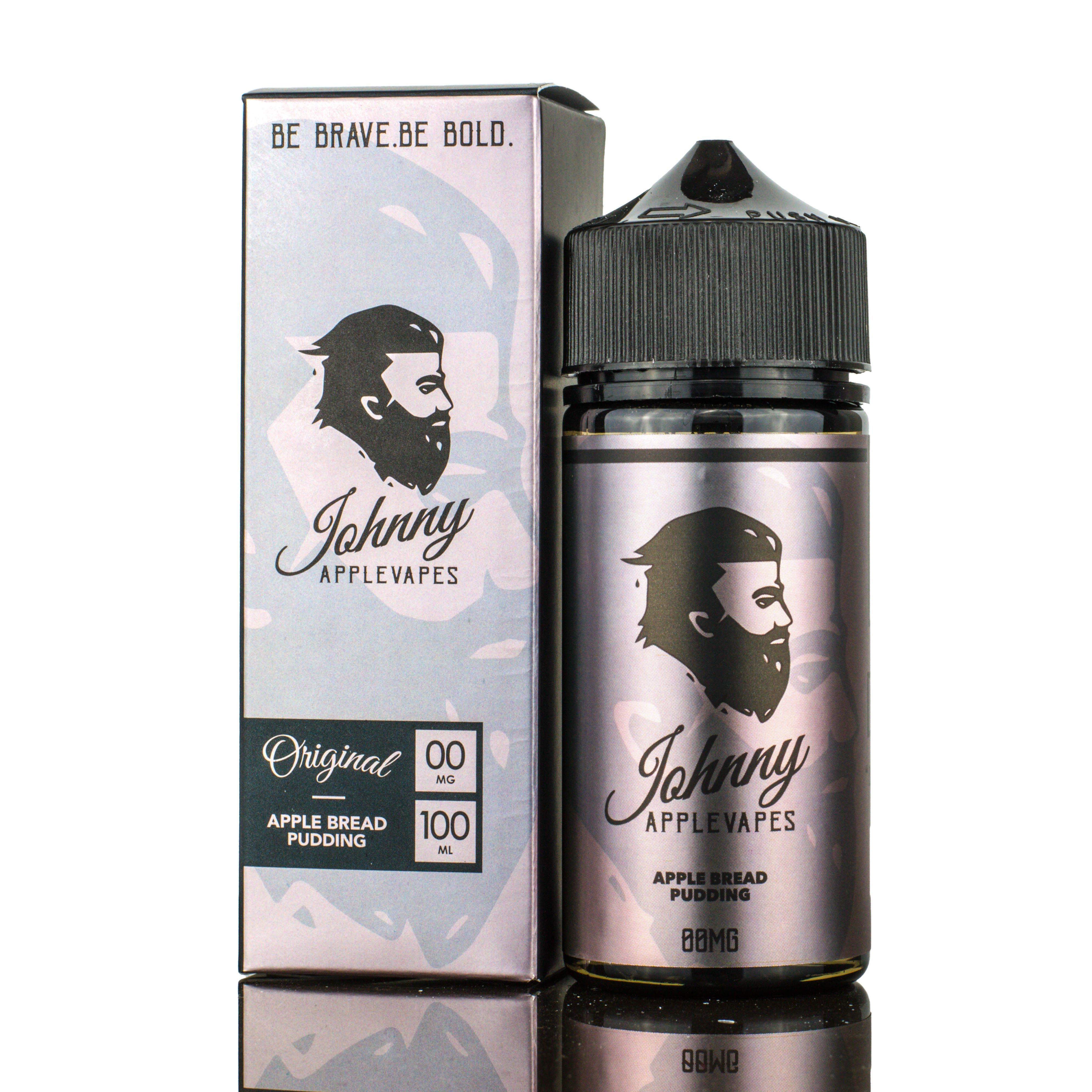 Apple Bread Pudding by Johnny Applevapes 100ml with packaging