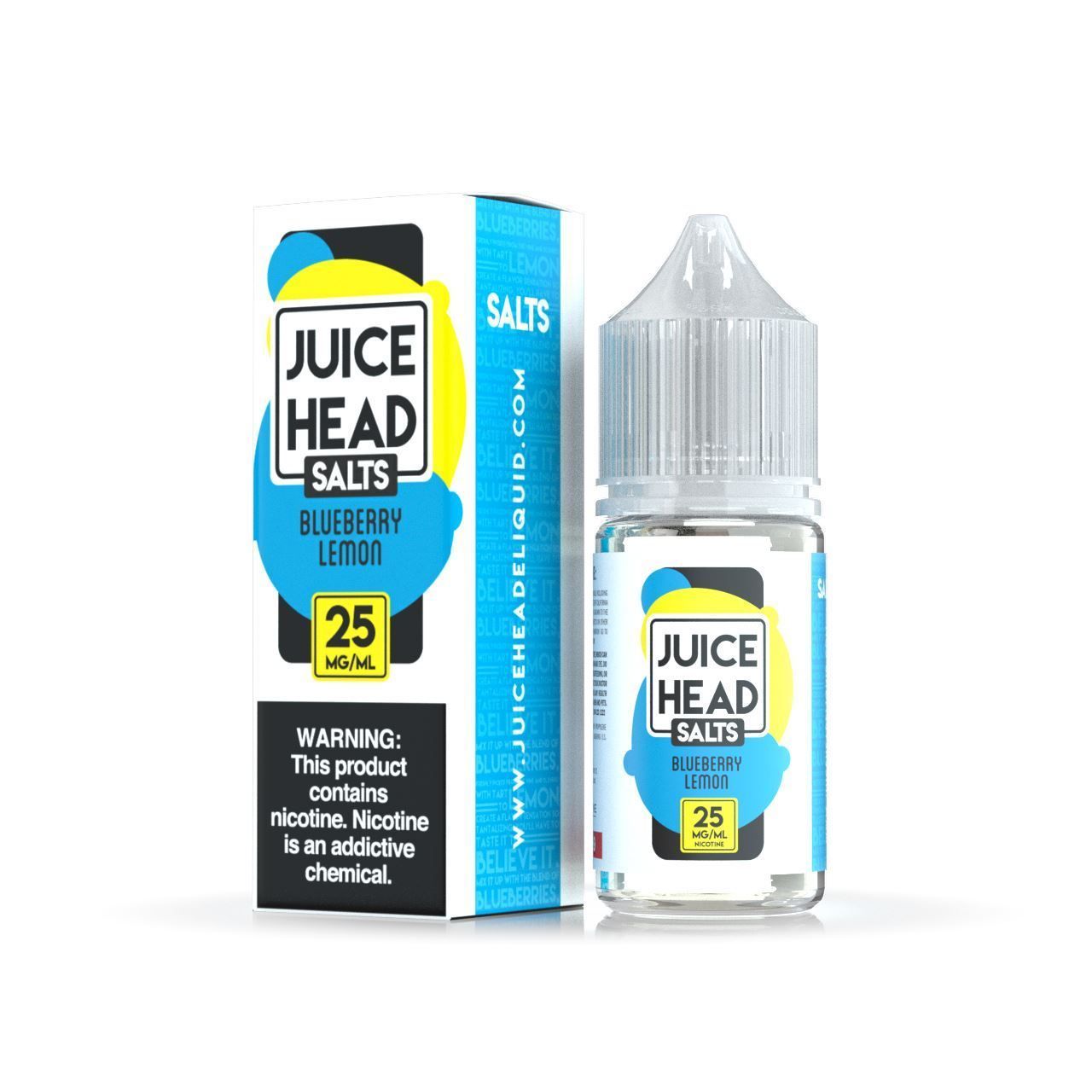 Blueberry Lemon by Juice Head Salts 30ml with packaging