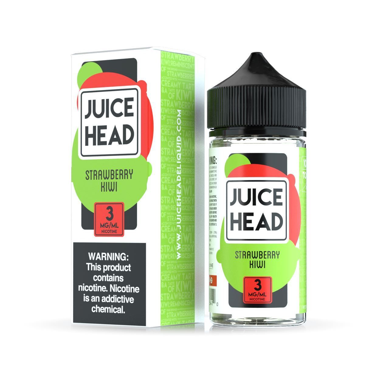 Strawberry Kiwi by Juice Head 100ml with packaging