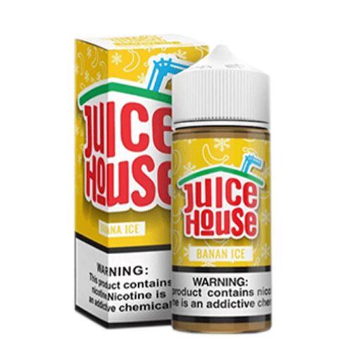 Banana Ice by Juice House 100ml with packaging