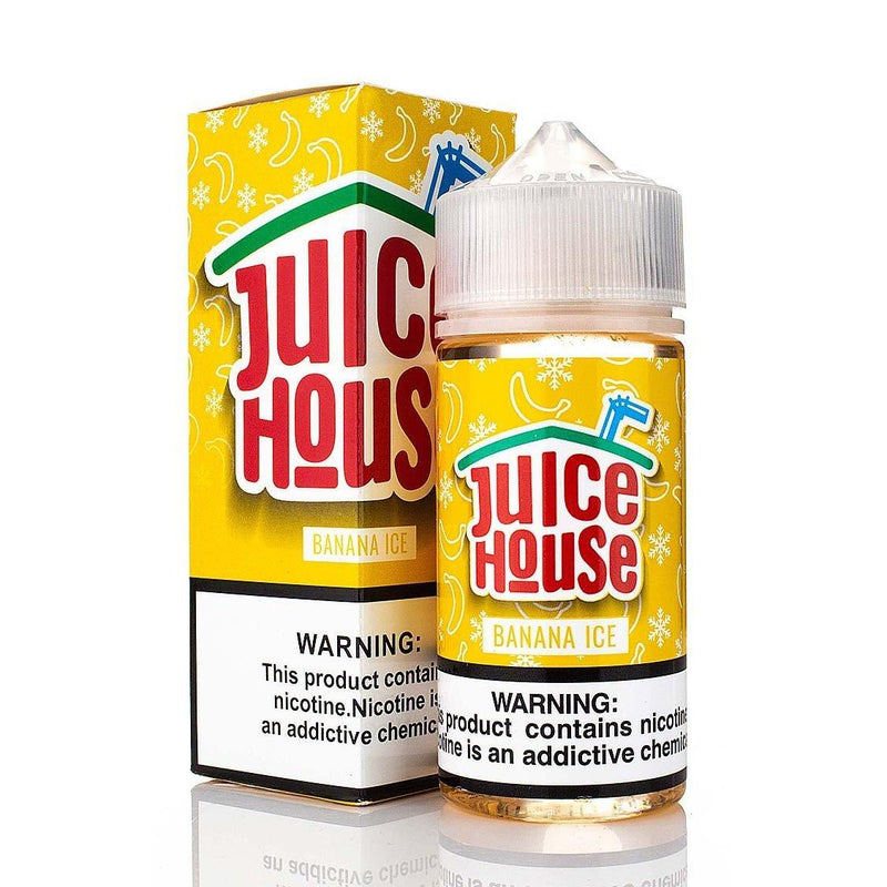 Banana Ice by Juice House 100ml with packaging