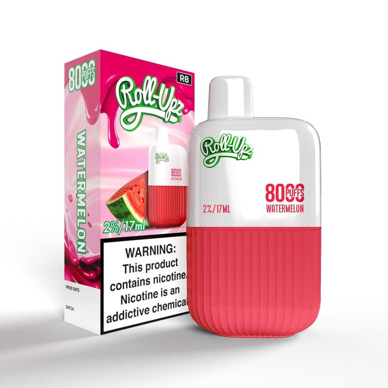 Juice Roll-Upz Disposable | 8000 puffs | 15mL - Watermelon with packaging