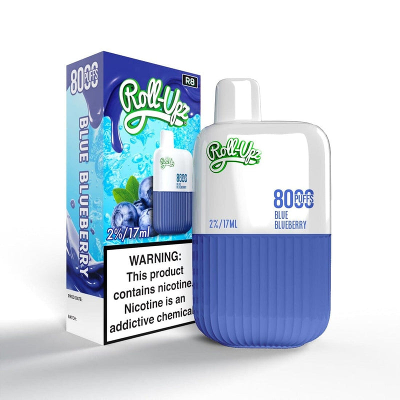 Juice Roll-Upz Disposable | 8000 puffs | 15mL - Blue Blueberry with packaging