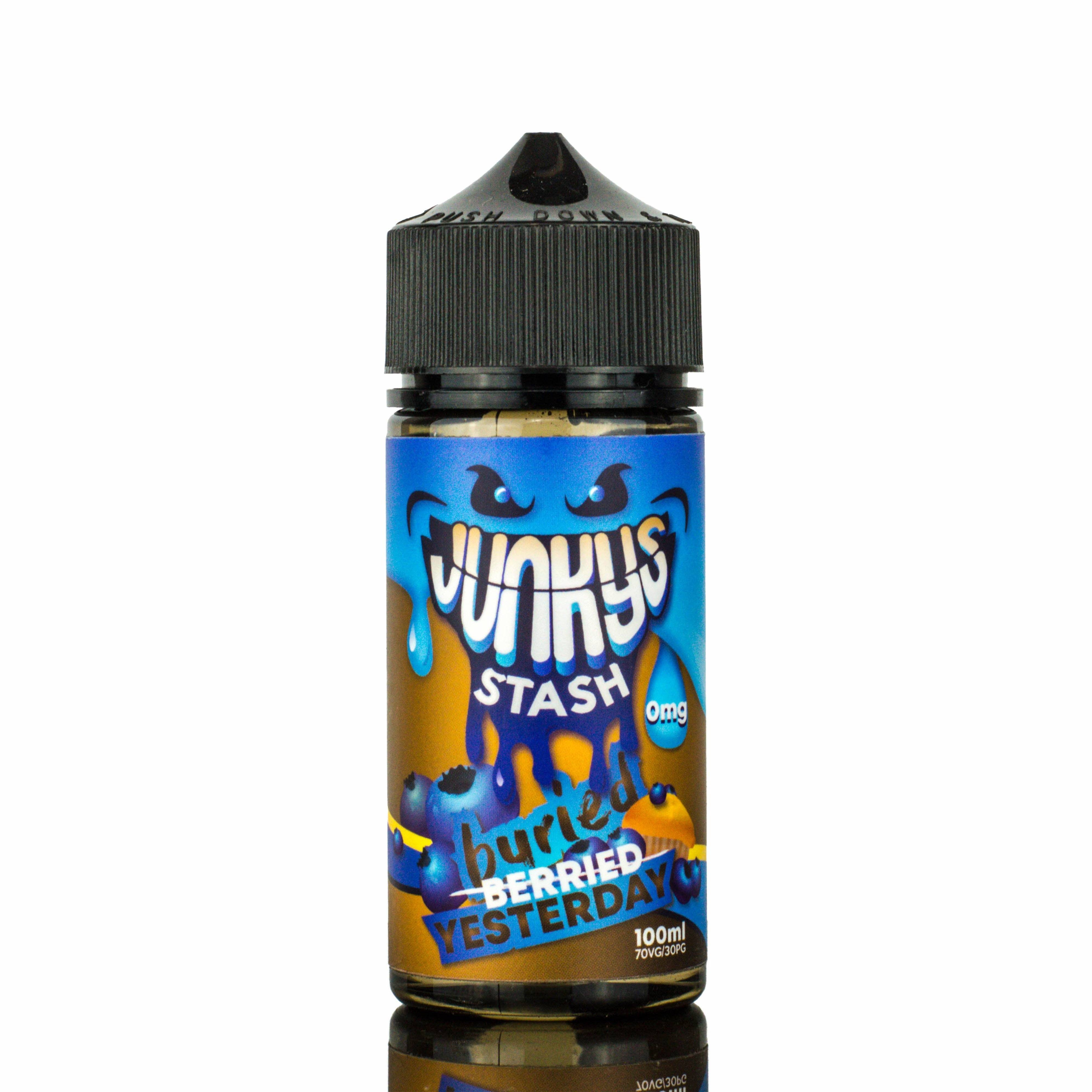 Buried Yesterday by Junky Stash E-Liquid 100ml bottle