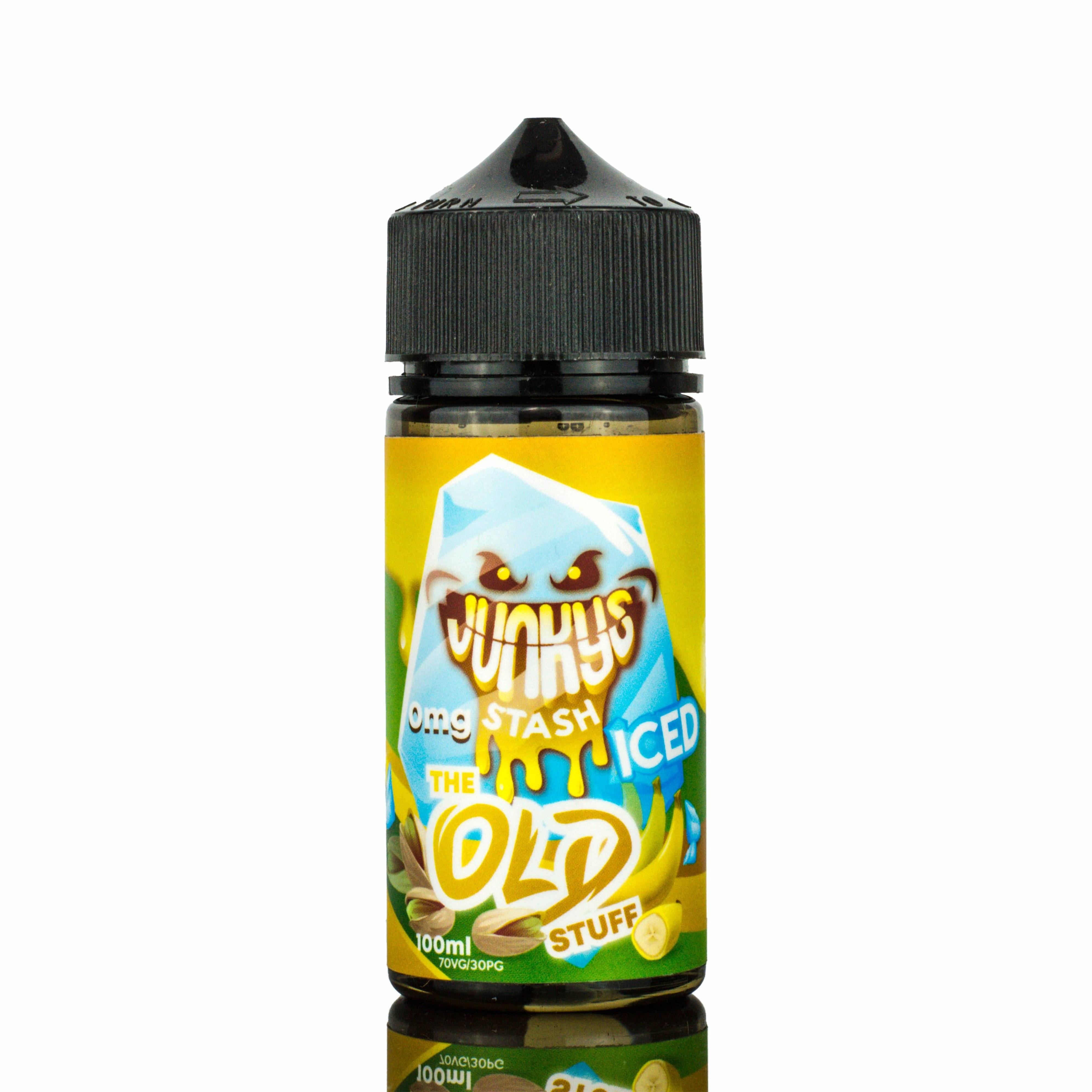 The Old Stuff Ice by Junky Stash E-Liquid 100ml bottle