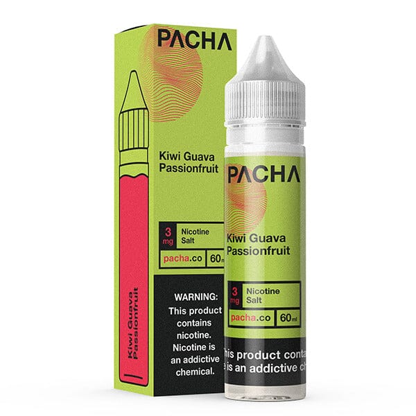 Kiwi Guava Passionfruit by Pachamama TFN Series 60ml with packaging