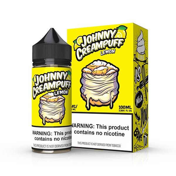 Lemon by Tinted Brew - Johnny Creampuff TF-Nic Series 100mL with Packaging