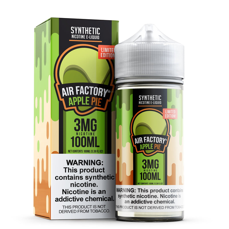 Limited Edition” Dutch Apple (Apple Pie) by Air Factory TFN Series 100ml with packaging