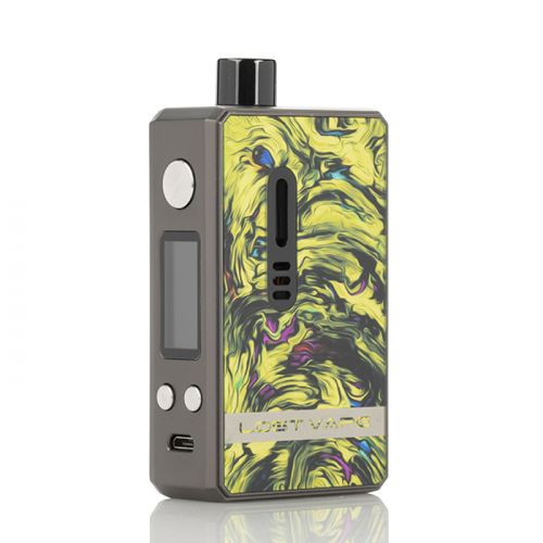Lost Vape GEMINI Hybrid 80W Pod System gunmetal puzzling