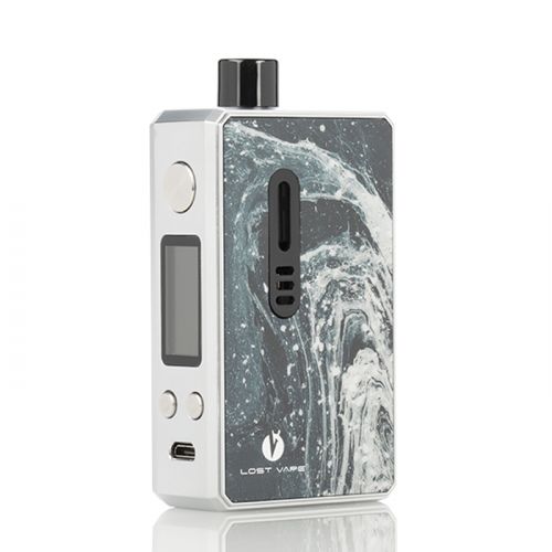 Lost Vape GEMINI Hybrid 80W Pod System SS Glacier