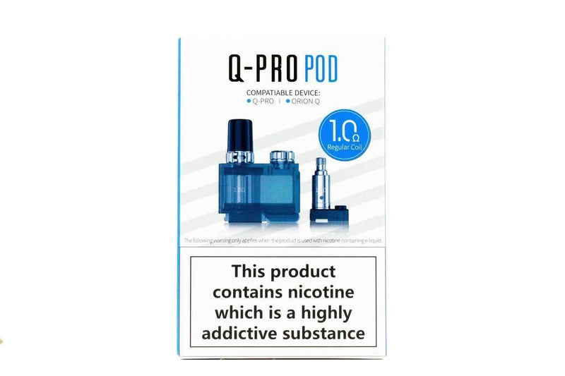 Lost Vape Orion Q-Pro Pod And Coils Kit (1 Pod + 2 Coils) packaging only