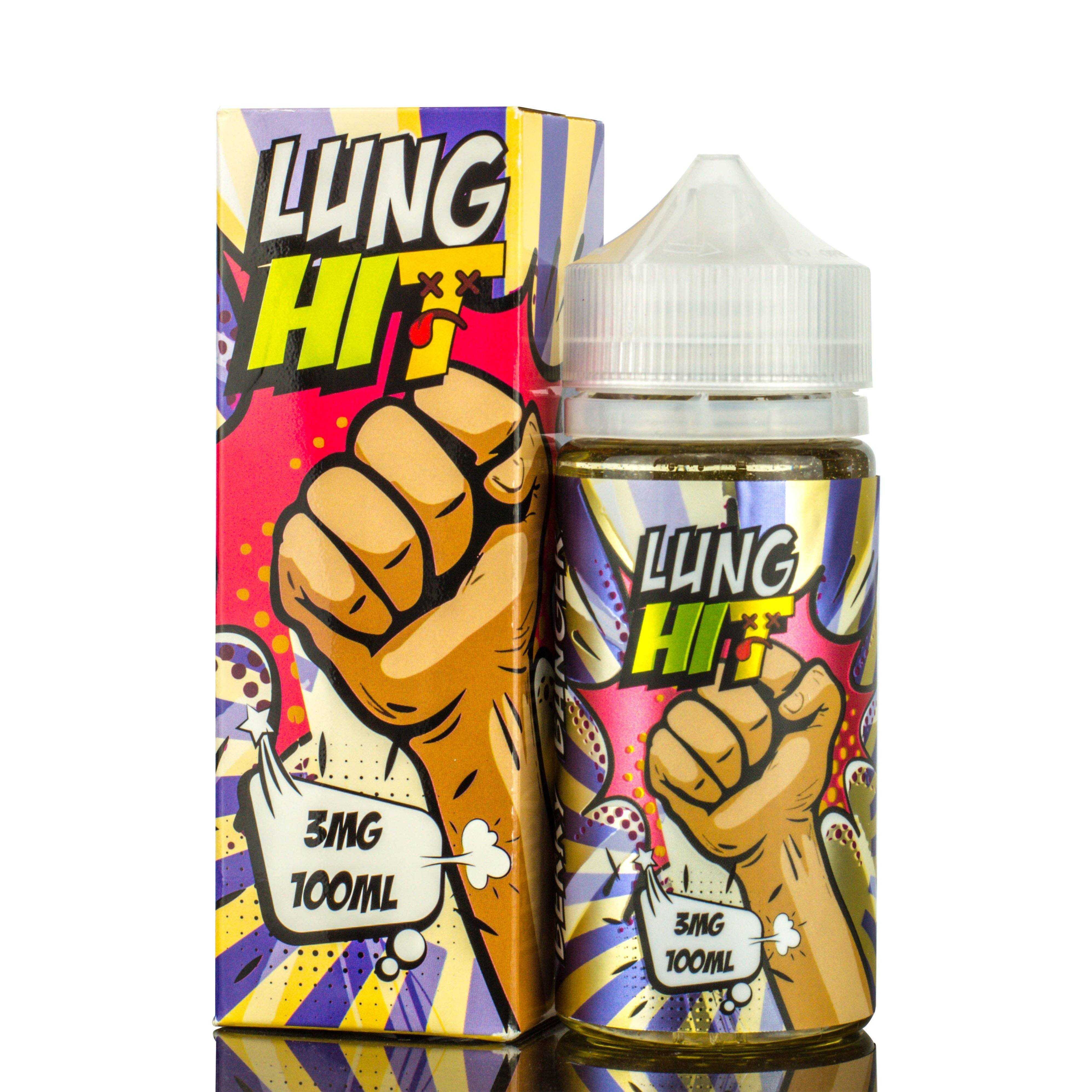 Berry Banger by Lung Hit 100ml with packaging