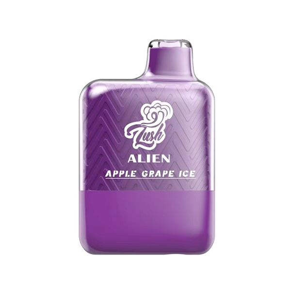 Lush Alien Disposable 6000 Puffs 15mL 50mg Apple Grape Iced