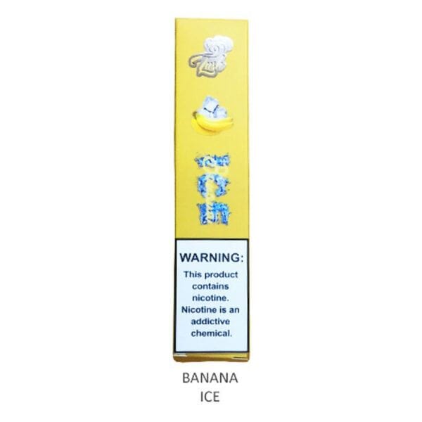 Lush - LUSH DISPOSABLE | 300 PUFFS banana ice packaging
