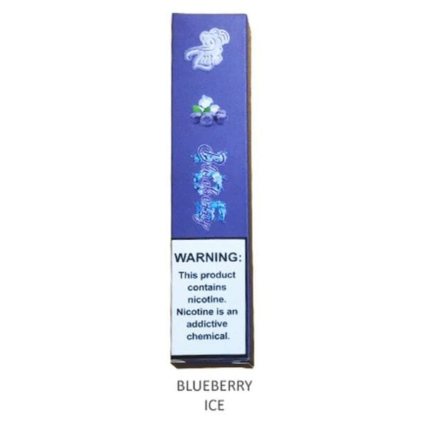 Lush - LUSH DISPOSABLE | 300 PUFFS blueberry ice packaging