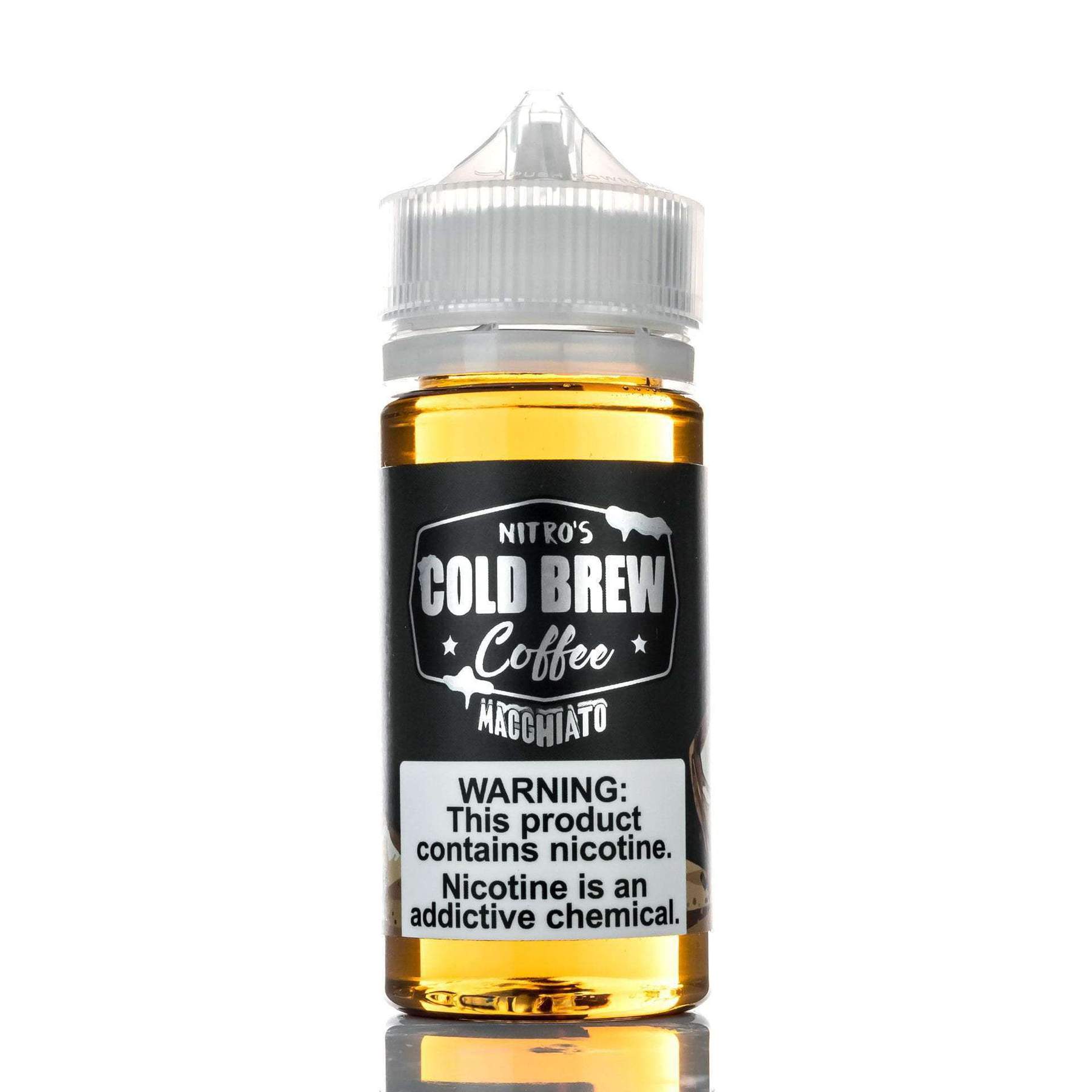 Macchiato by Nitro's Cold Brew Coffee E-Liquid 100ml bottle