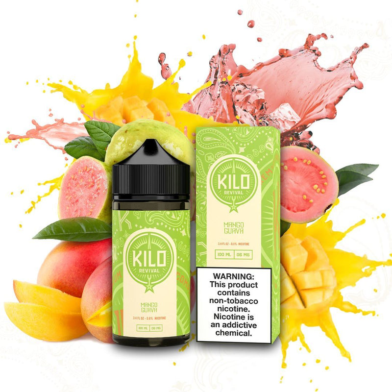 Mango Guava by Kilo Revival Synthetic 100ml with background