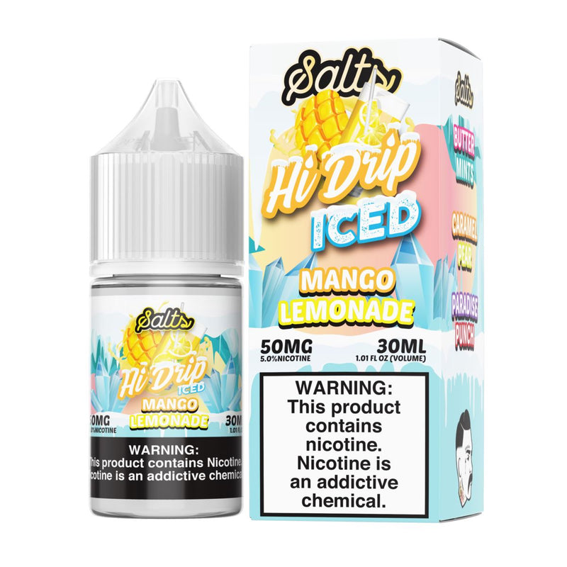 Mango Lemonade Iced by Hi-Drip Salts Series 30mL with Packaging