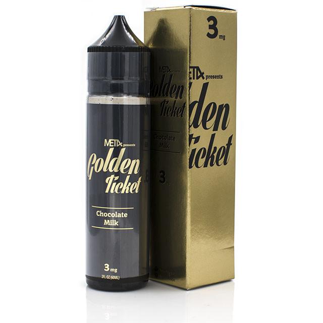 Golden Ticket by Met4 Vapor 60ml with packaging