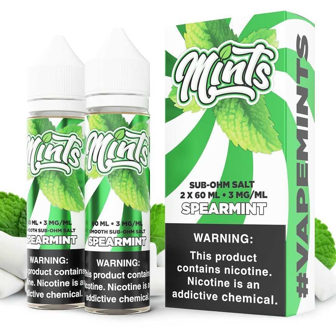 Spearmint by Mints Series 2x 60mL with packaging