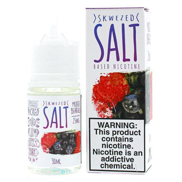 Mixed Berries by Skwezed Salt 30ml with Packaging