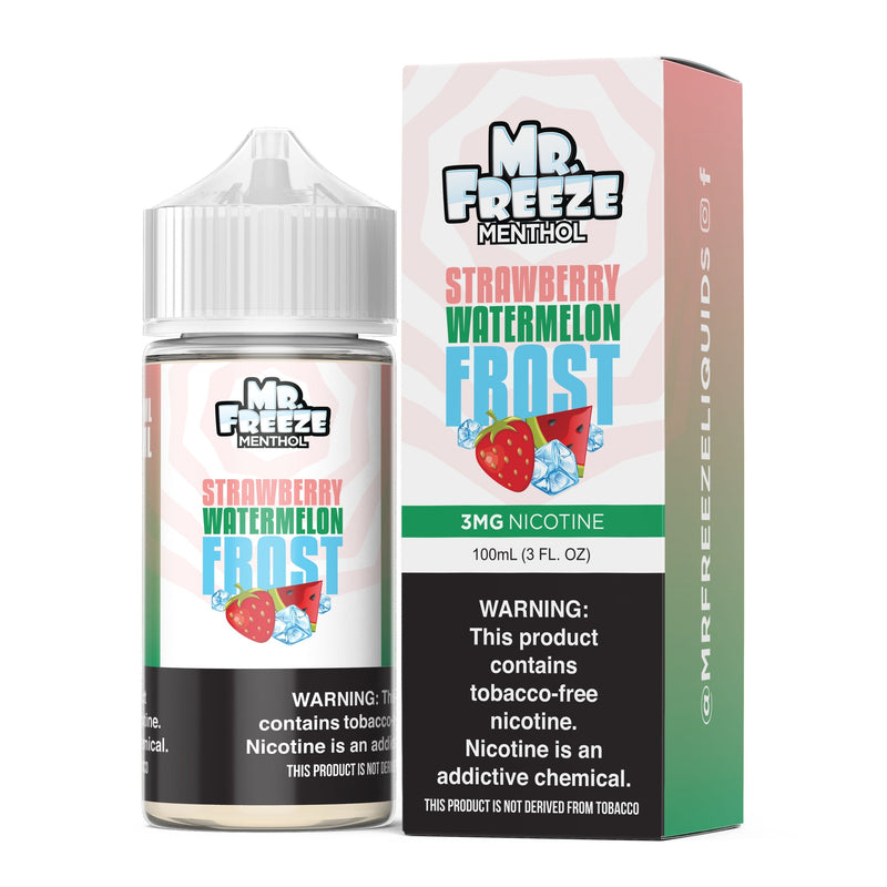 Mr. Freeze TF-Nic Series | 100mL - Strawberry Watermelon Frost with Packaging