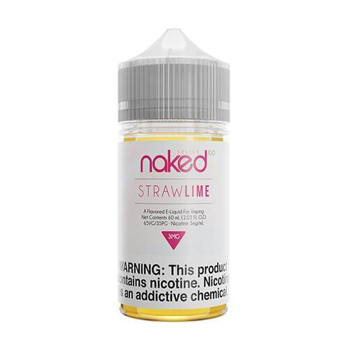 Straw Lime by Naked 100 60ml bottle