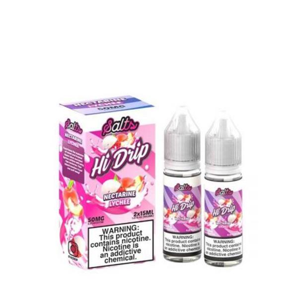  Nectarine Lychee by Hi Drip Salts 30ML with packaging