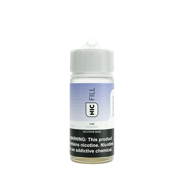 Nic Fill Unflavored Nicotine Concentrate 70mL 6mg
