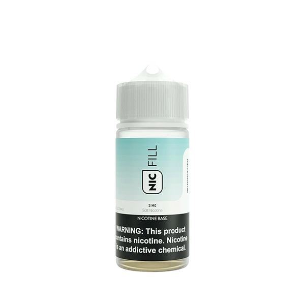 Nic Fill Unflavored Nicotine Concentrate 70mL 3mg