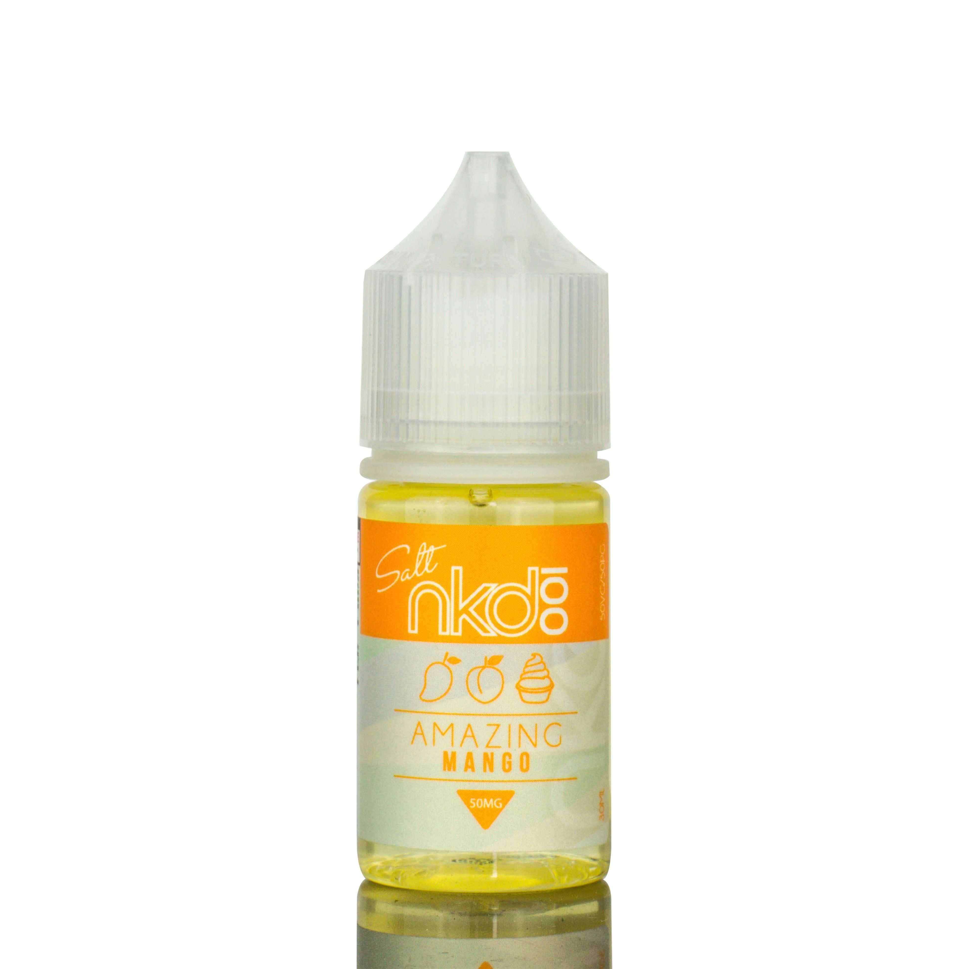 Naked Salt 30mL - Mango (Amazing Mango) Bottle