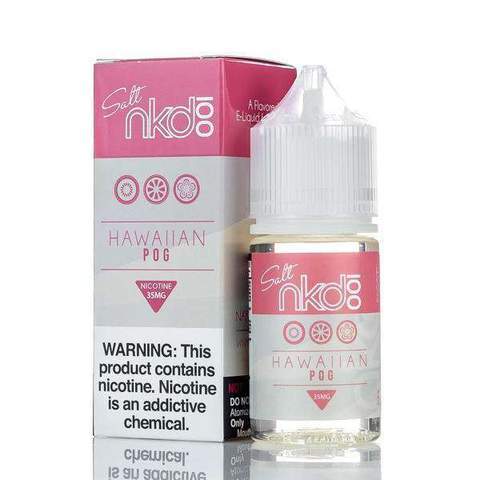 Naked Salt 30mL - Hawaiian POG 35mg with packaging