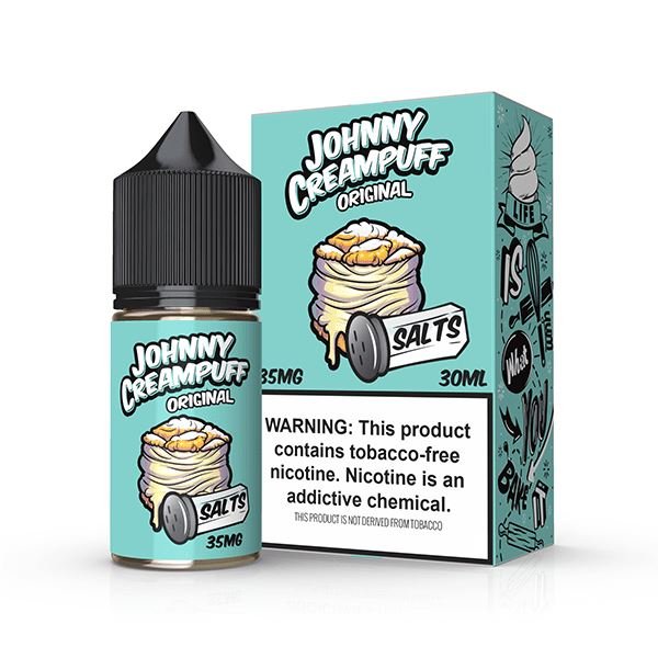 Original by Tinted Brew - Johnny Creampuff TFN Salts Series 30mL with Packaging