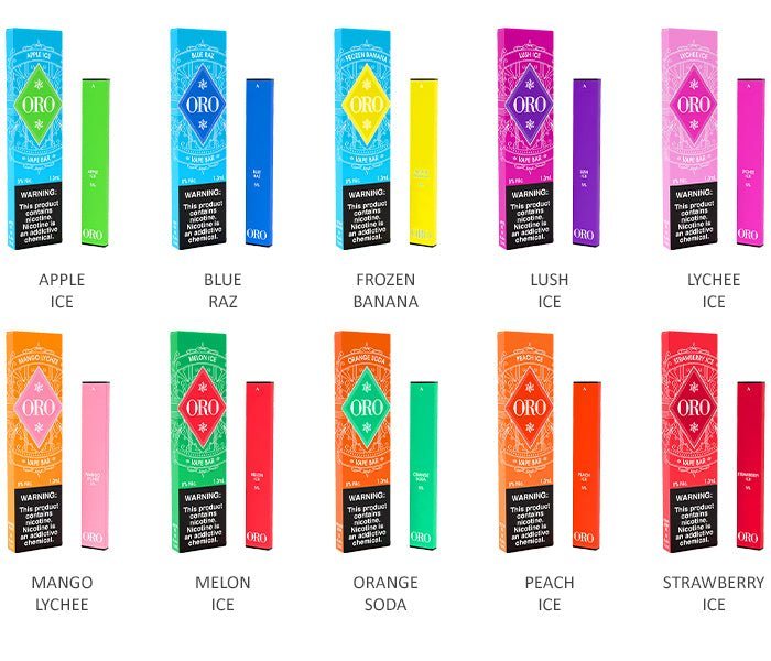 ORO Disposable | 300 Puffs | 1.3ml group photo