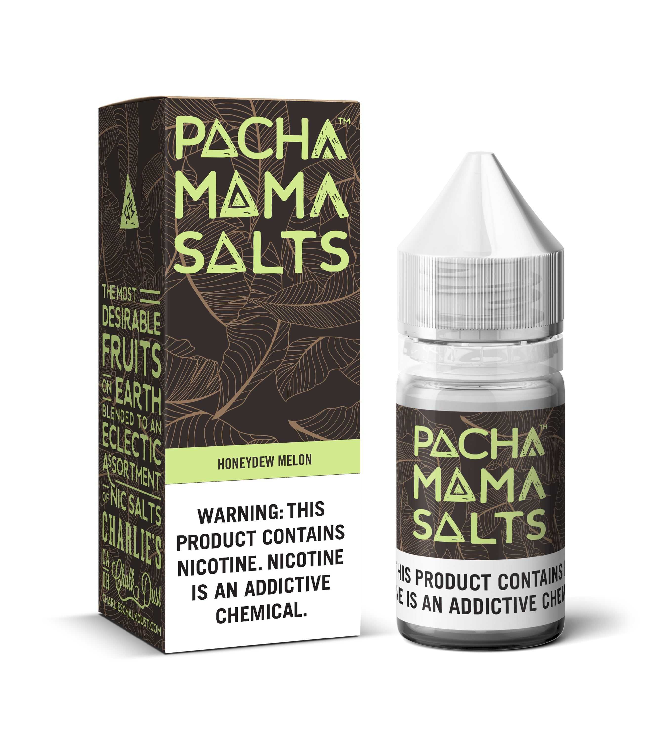 Honeydew Melon by PACHAMAMA Salts TFN 30ml with packaging