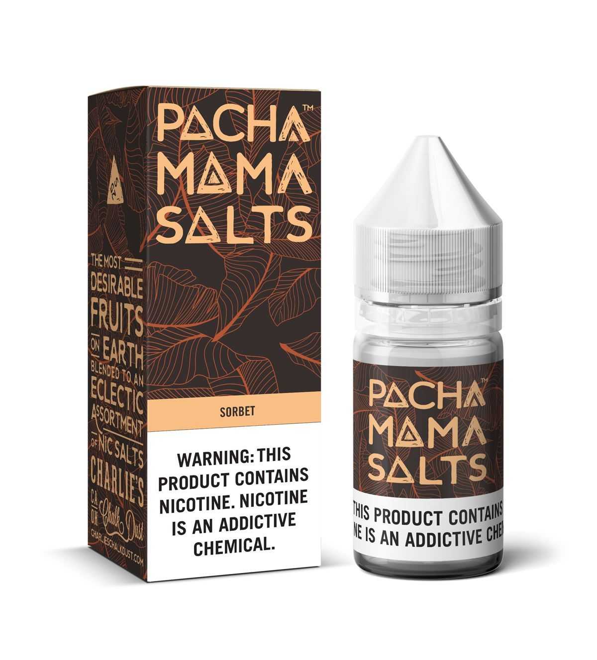 Sorbet by PACHAMAMA Salts TFN 30ml with packaging