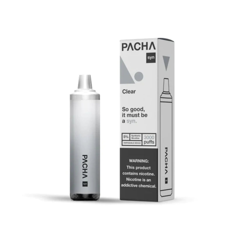 Pachamama Syn Disposable | 3000 Puffs | 8mL - Clear with packaging