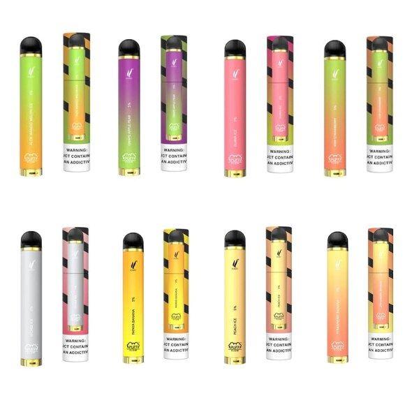 Puff Flow Disposable E-Cigs (Individual) Group Photo