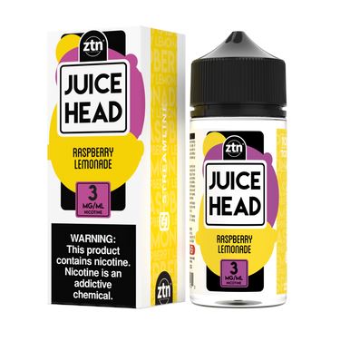 Raspberry Lemonade by Juice Head TFN 100mL with Packaging