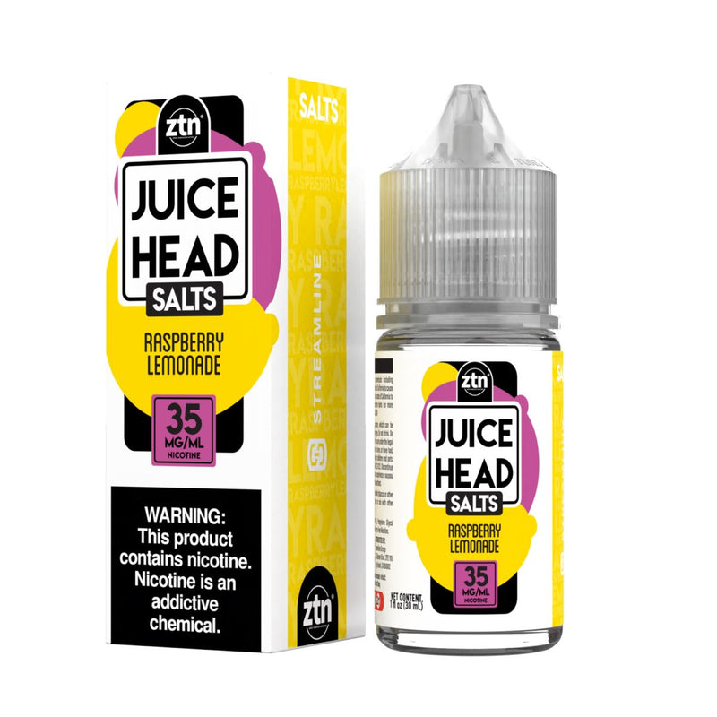Raspberry Lemonade by Juice Head TFN Salts 30mL with Packaging