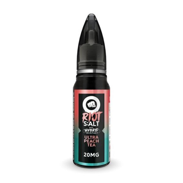 Ultra Peach Tea Hybrid by Riot Squad Salt 30ml bottle