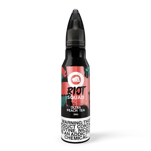 Ultra Peach Tea by Riot Squad 60ml bottle