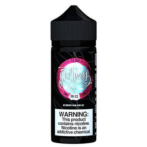 Ez Duz It On Ice By Ruthless EJuice 120ml bottle